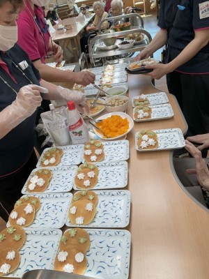 これに好きなものをのせます